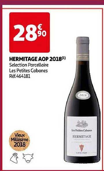 hermitage aop 2018 sélection parcellaire les petites cabanes