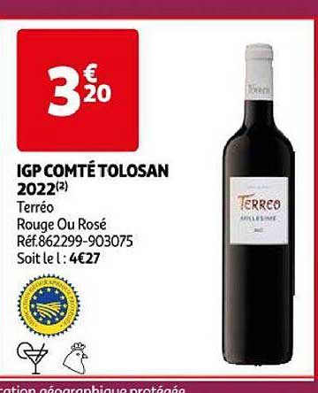 igp comté tolosan 2022 terréo