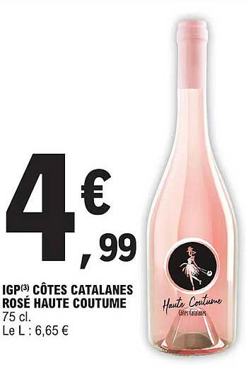 igp côtes catalanes rosé haute coutume