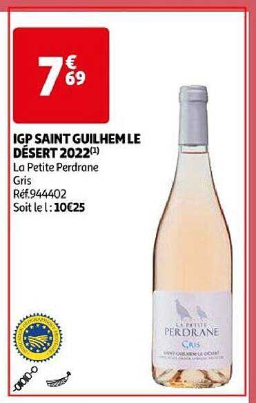 igp saint guilhem le désert 2022 la petite perddrane gris