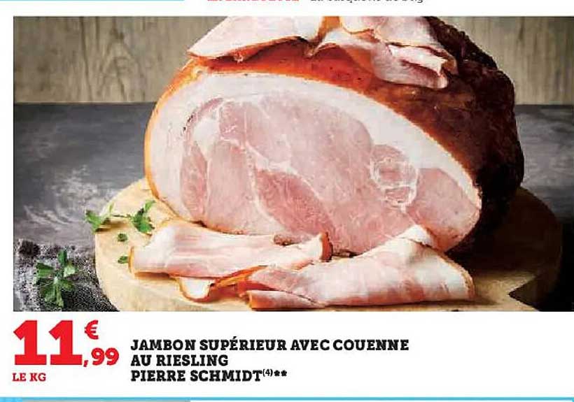 Jambon Supérieur Avec Couenne Au Riesling Pierre Schmidt