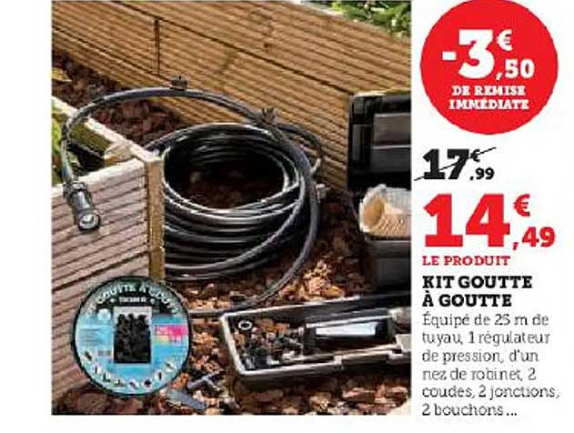 kit goutte à goutte