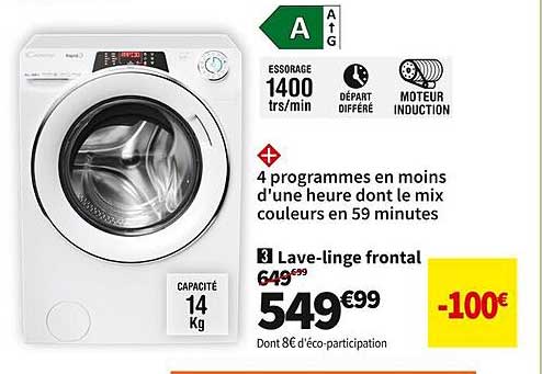 lave-linge frontal