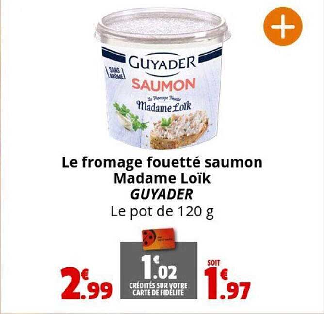 le fromage fouetté saumon madame loïk guyader