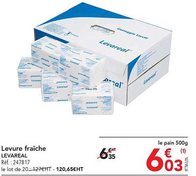 levure fraîche levareal