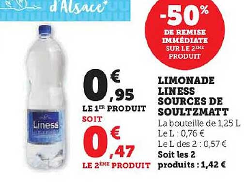 limonade liness sources de soultzmatt