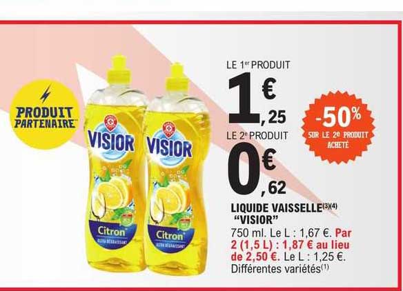 Liquide Vaisselle "visior"