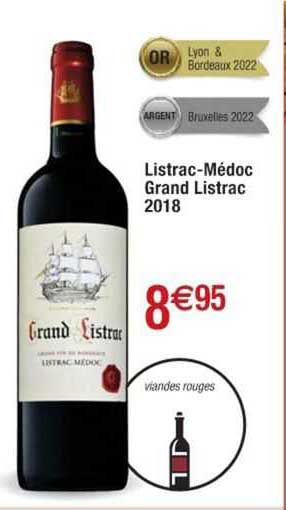 listrac-médoc grand listrac 2018