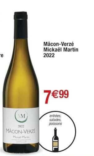 mâcon-verzé mickaël martin 2022