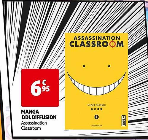 manga ddl diffusion assassination classroom
