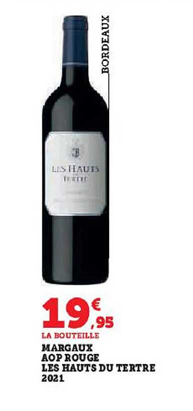 margaux aop rouge les hauts du tertre 2021