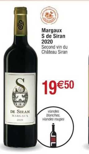 Margaux S De Siran 2020