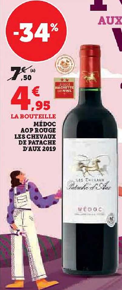 médoc aop rouge les chevaux de patache d'aux 2019