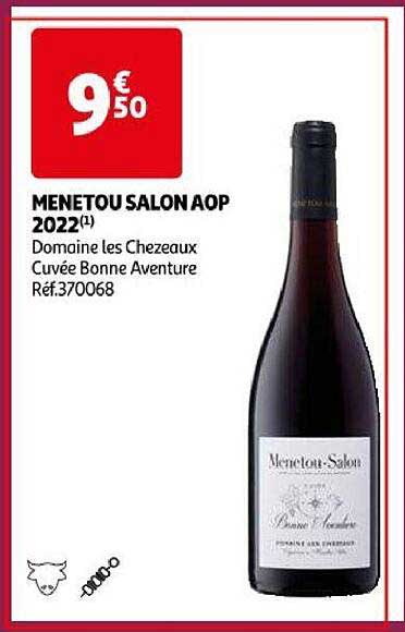 menetous salon aop 2022 domaine les chezeaux cuvée bonne aventure