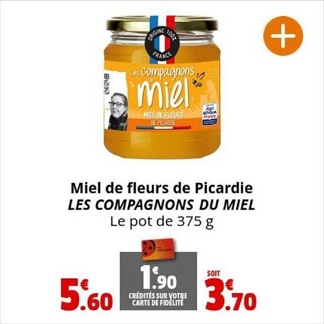 miel de fleurs de picardie les compagnons du miel