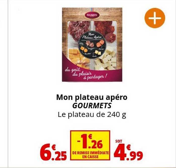 mon plateau apéro gourmets