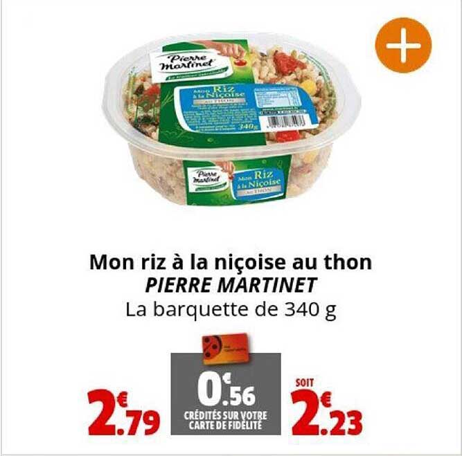 mon riz à la niçoise au thon pierre martinet