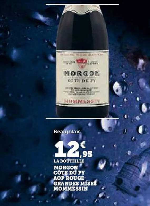 morgon côte du py aop rouge grandes mises mommessin