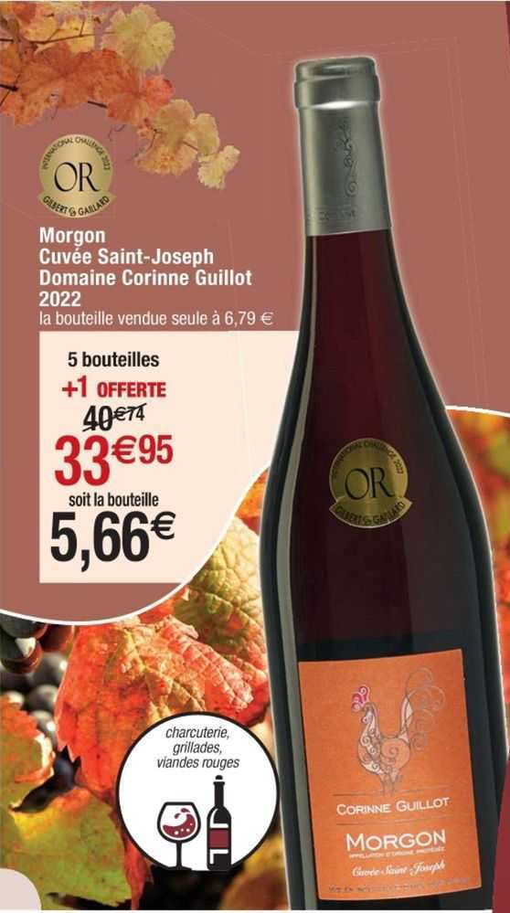 morgon cuvée saint-joseph domaine corinne guillot 2022