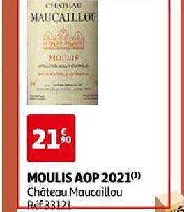 moulis aop 2021 château maucaillou