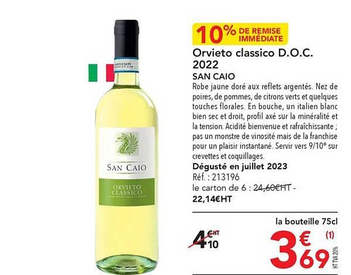 orvieto classico d.o.c. 2022 san caio