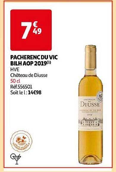 pacherenc du vic bilh aop 2019 hve château de diusse