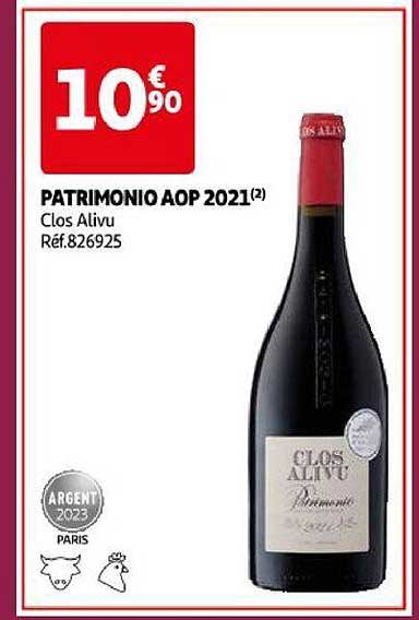 patrimonio aop 2021 clos alivu