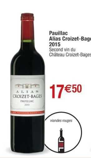 pauillac alias croizet-bages 2015