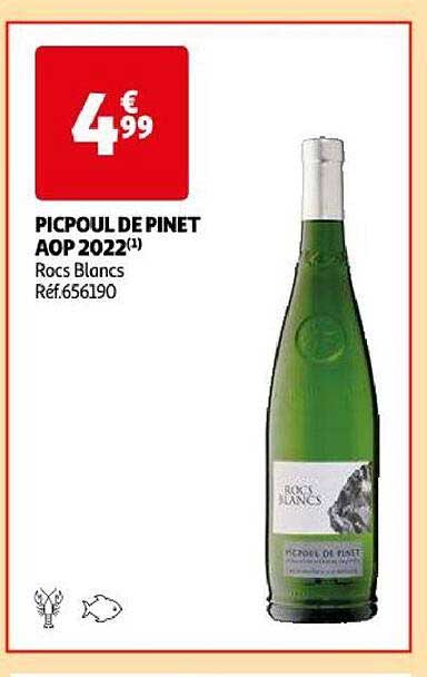 picpoul de pinot aop 2022 rocs blancs