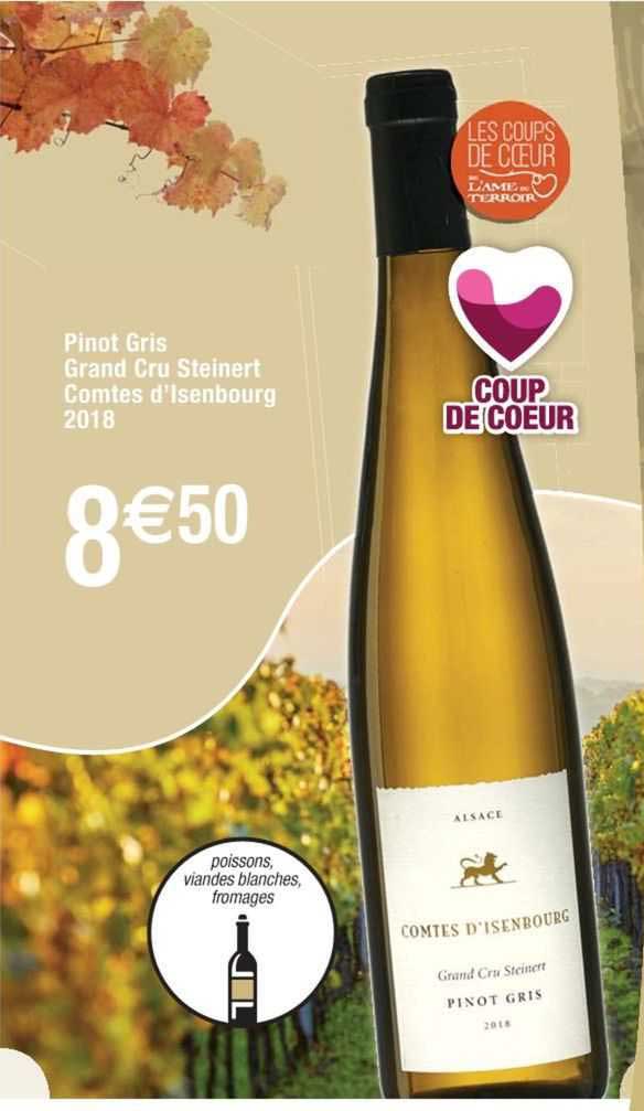 Pinot Gris Grand Crus Steinert Comtes D'isenbourg