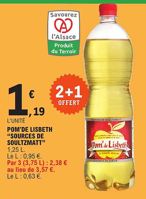 pom'de lisbeth "sources de soultzmatt"