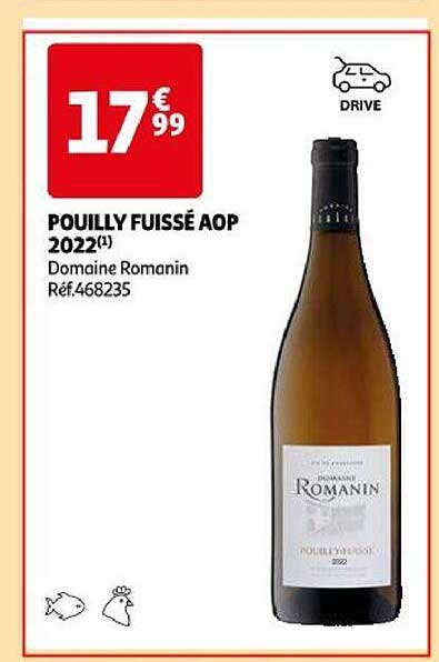 pouilly fuissé aop 2022 domaine romanin