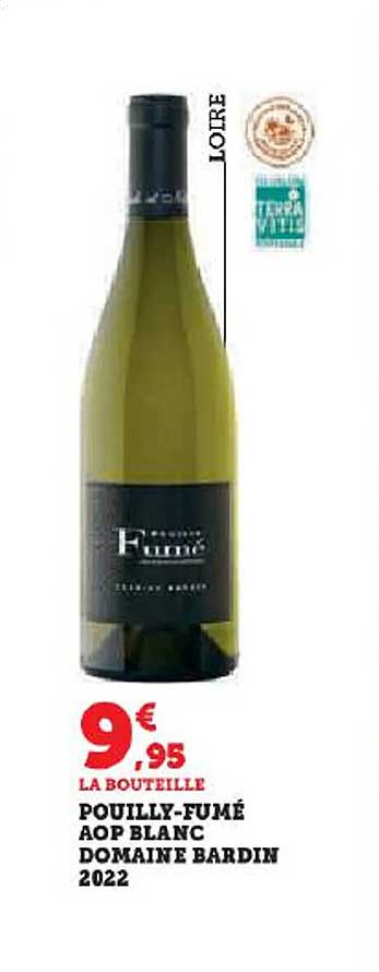 pouilly-fumé aop blanc domaine bardin 2022