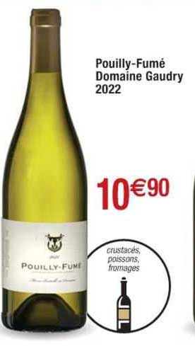 pouilly-fumé domaine gaudry 2022