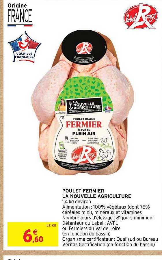 poulet fermier la nouvelle agriculture