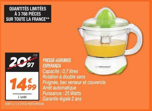 presse-agrumes esperanza