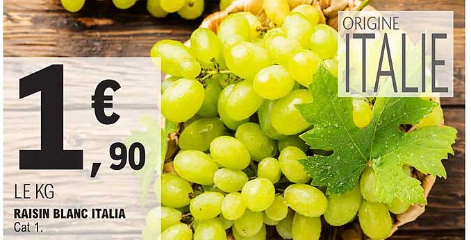 Raisin Blanc Italia