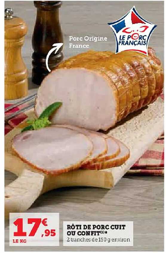 Rôti De Porc Cuit Ou Confit