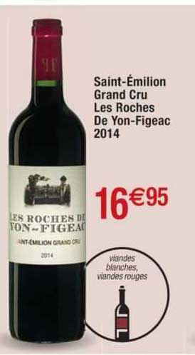 saint-émilion grand cru les roches de yon-figeac 2014