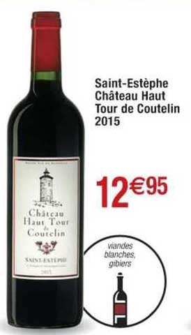 saint-estèphe château haut tour de coutelin