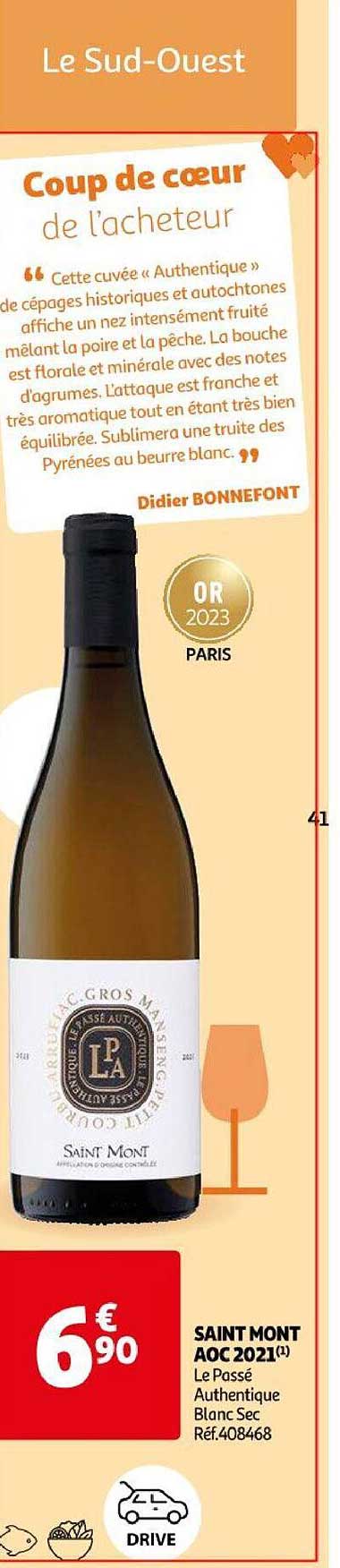 saint mont aoc 2021 le passé authentique