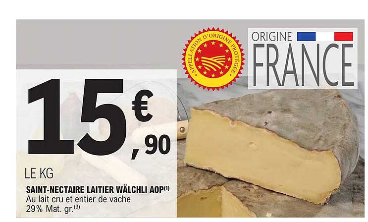 saint-nectaire laitier wälchli aop