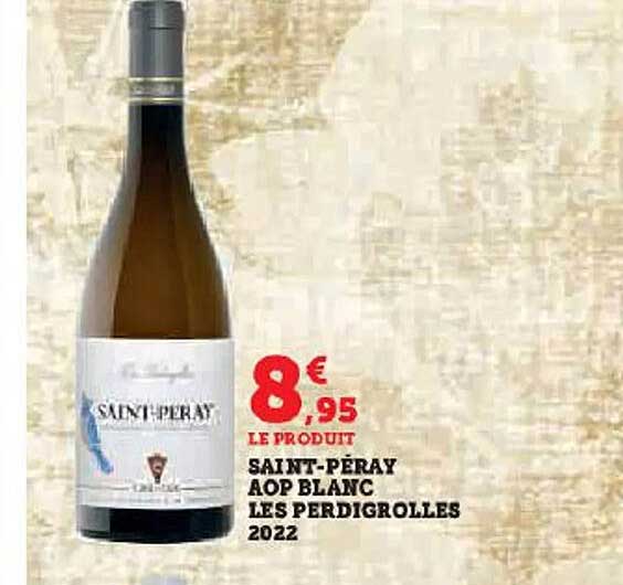 saint-péray aop blanc les perdigrolles 2022