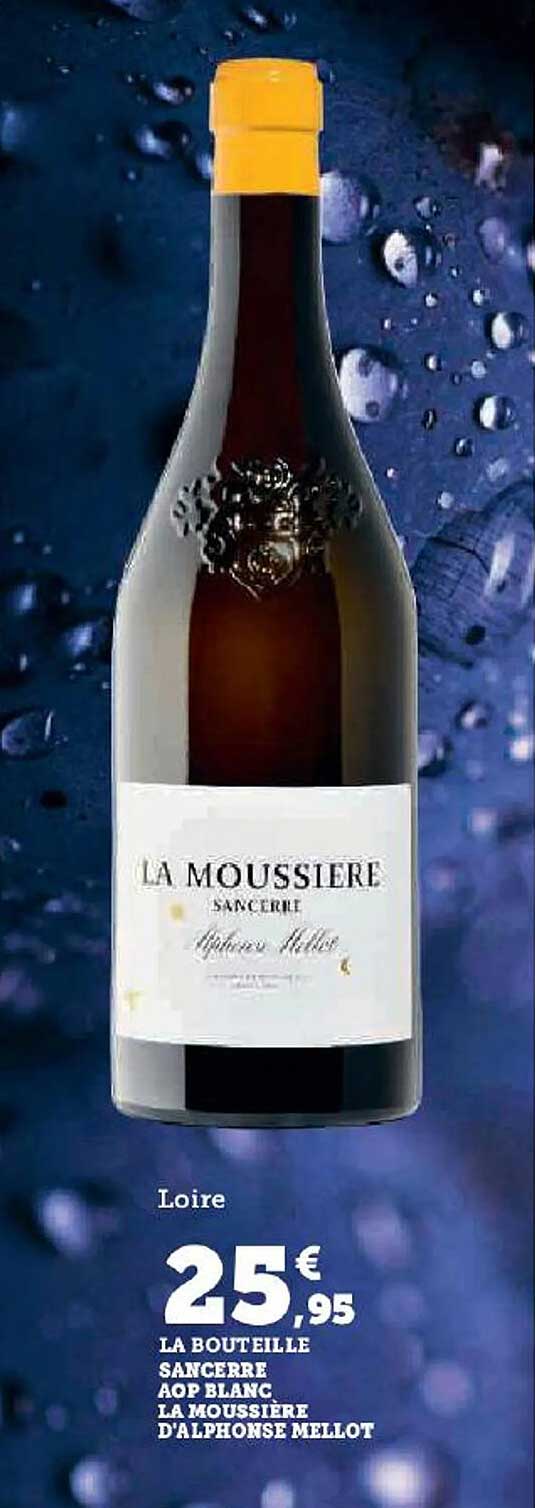 Sancerre Aop Blanc Le Moussière D'alphonse Mellot