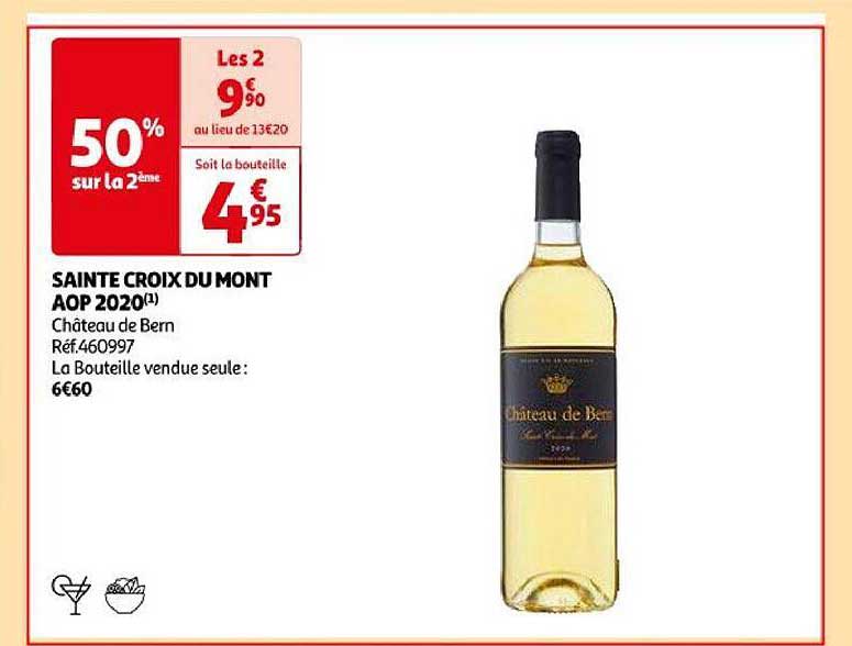 sante croix du mont aop 2020 château de bern