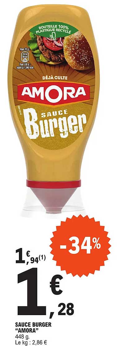 Sauce Burger Amora