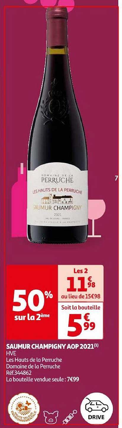 saumur champigny aop 2021 hve les haus de la perruche domaine de la perruche