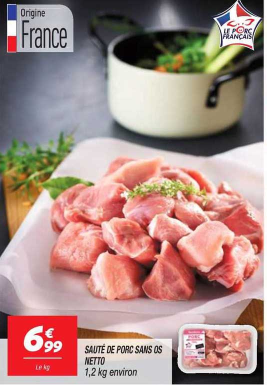 Sauté De Porc Sans Os