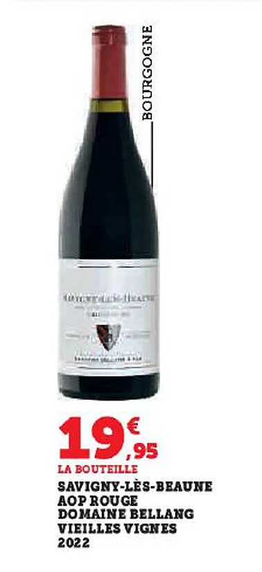 savigny-lès-beaune aop rouge domaine bellang vieilles vignes 2022
