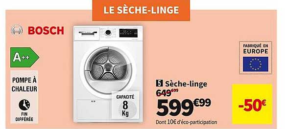 sèche-linge bosch